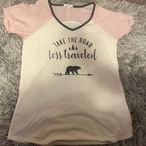 “Take the Road Less Traveled” tee